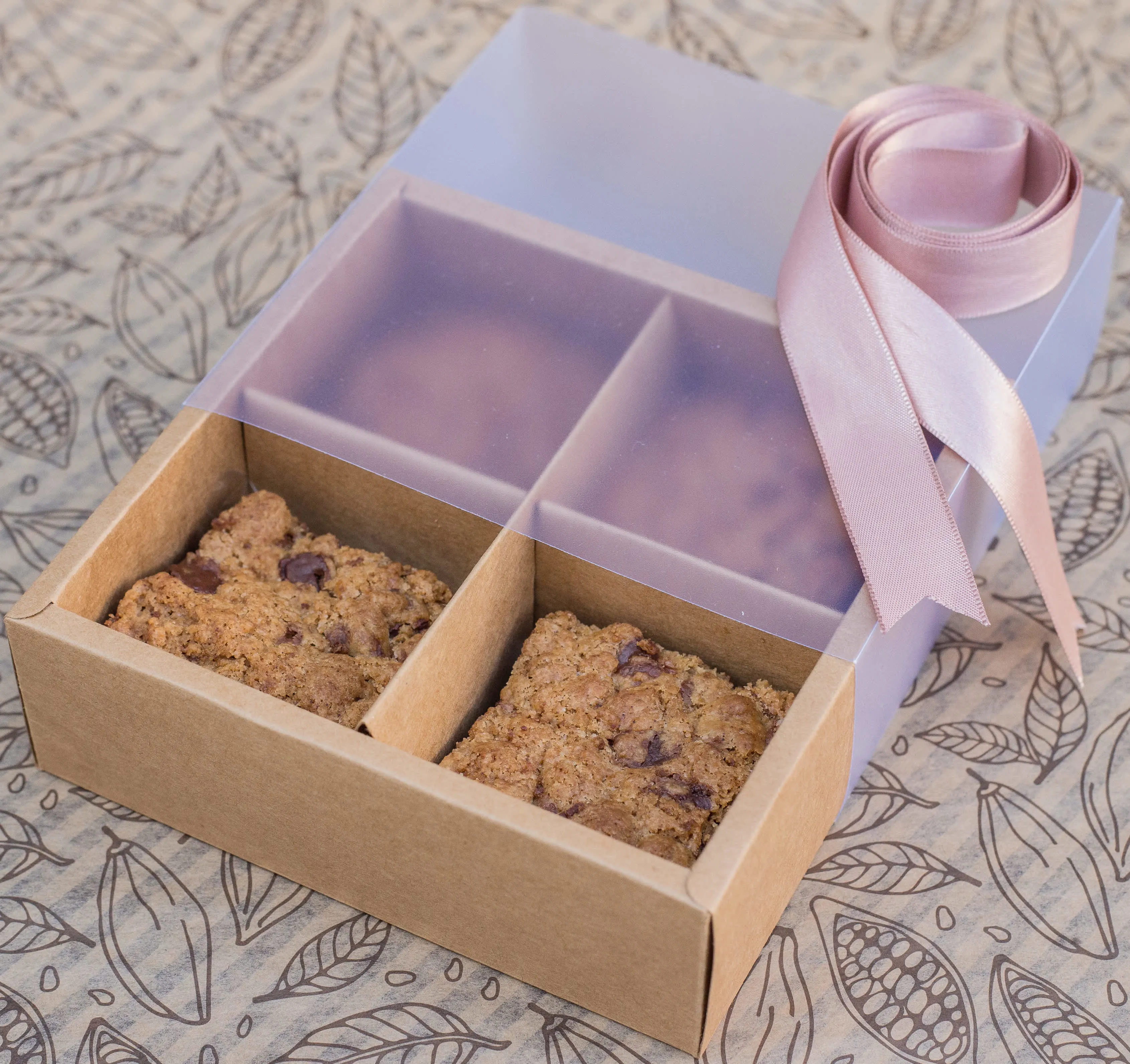 Caixinha com 4 brookies