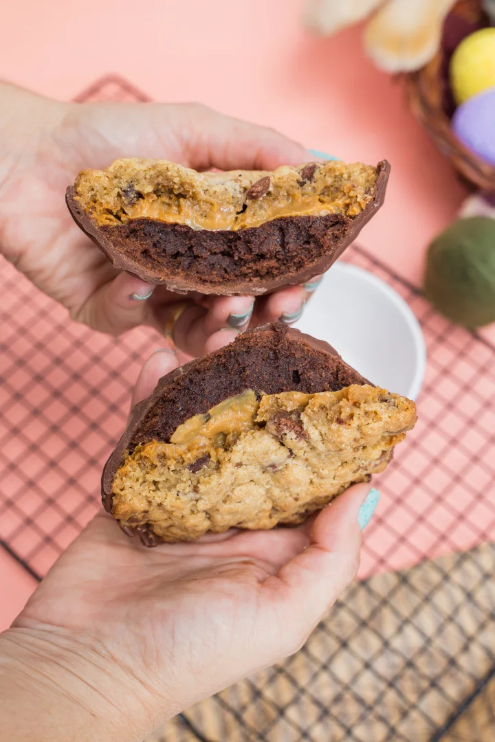 Ovo Brookie Doce de Leite